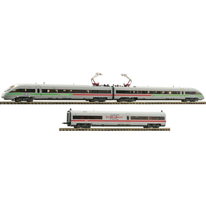 Fleischmann 3-teiliges Set: Elektrischer ICE-Triebwagenzug BR 411 der DB AG - epoche VI (746072)
