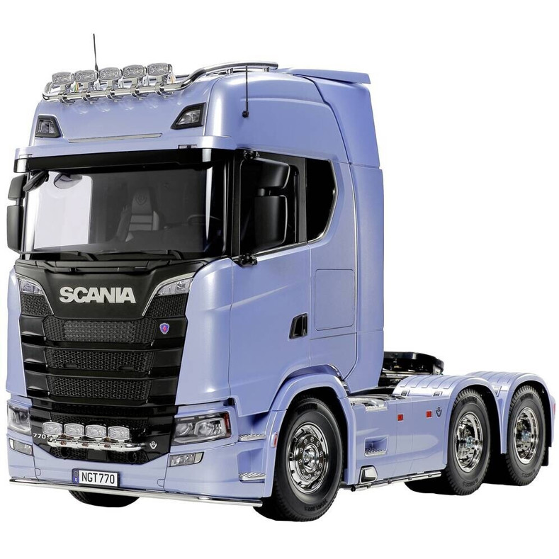 Tamiya Scania 770 S 6x4 - 1:14 Elektro RC Modell-LKW Bausatz (56368) - Ideal für RC-Modellbau
