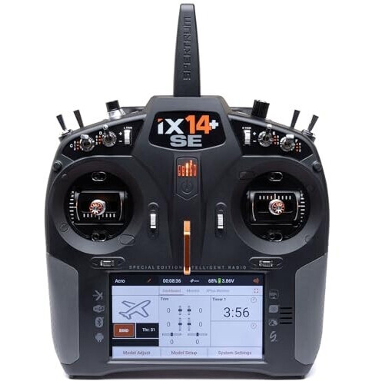 Spektrum RC Fernsteuerung iX14+SE – 20-Kanal DSMX Sender mit Android Touchscreen