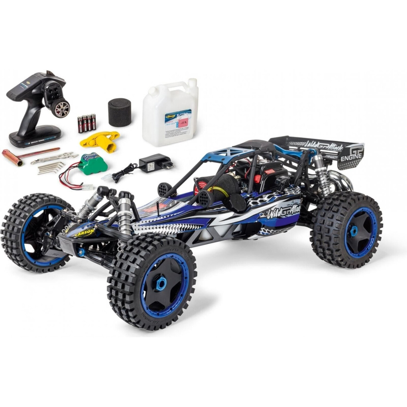 Carson Wild GP Attack 2.4G RTR - Blau - RC-Modellbau