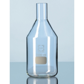 DURAN® Nährbodenflasche mit Metallkappe - 300 ml