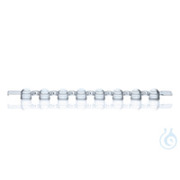 PCR-Deckel 8er Set für gewölbte PCR-Gefäße - farblos - Verpackungseinheit: 125 Strips
