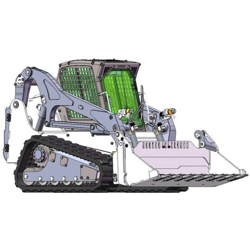 Thicon Modelle Kompaktlader 1:14 - RC Modellsystem (58511)