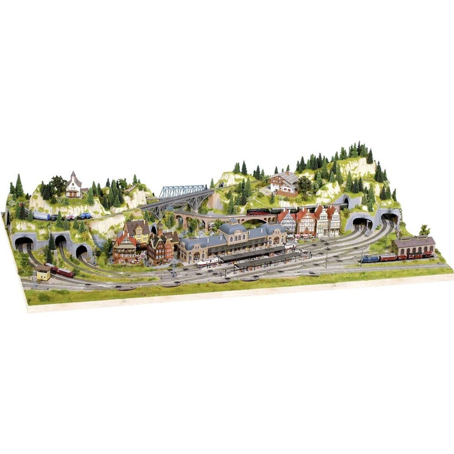 Modell Fertiggelände "Baden-Baden" (84830) - Modelleisenbahn-Zubehör