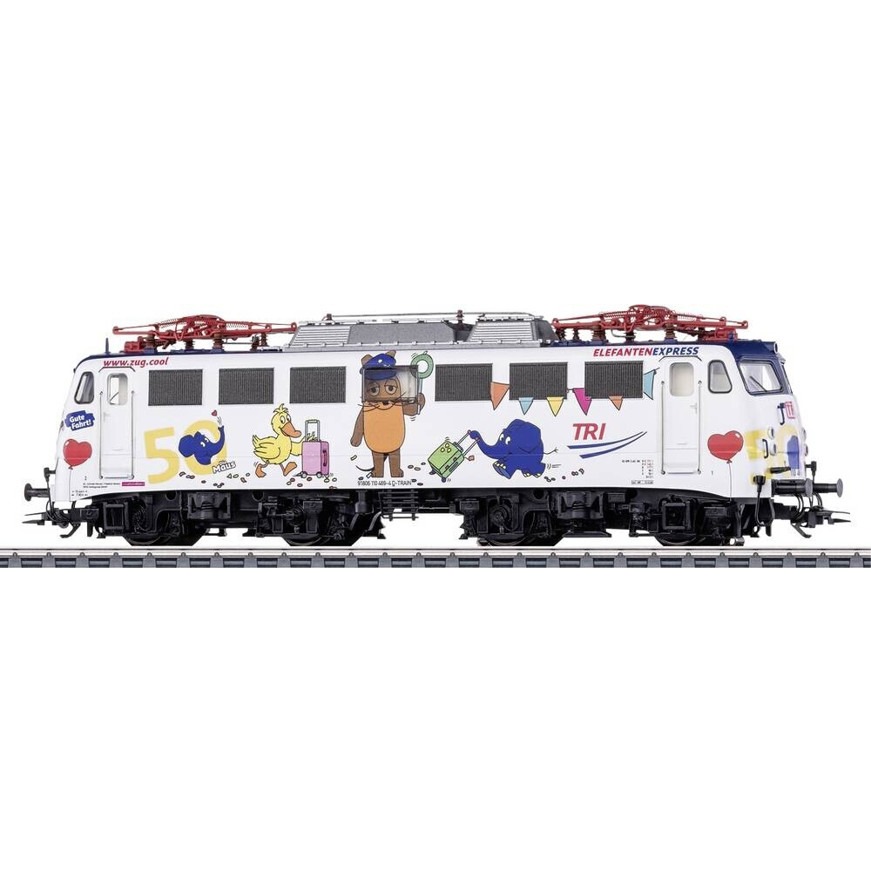 Trix H0 E-Lok BR 110 Elefantenexpress - Train Rental GmbH (Modellbahn)
