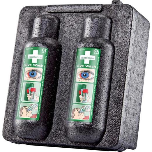 CEDERROTH Augenspülflaschen Wärmeschrank Nr. 725200 - Optimale Temperatur für Sicherheit