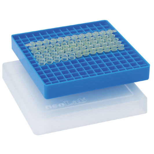 neoLabLine PCR-Aufbewahrungsbox - Blau | Optimaler Schutz für Ihre Proben