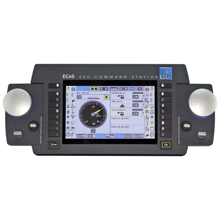 ESU ECoS Digitalzentrale 2.5 - 6A, mit Netzteil (15V-21V, 150W) | Modelleisenbahn-Zubehör