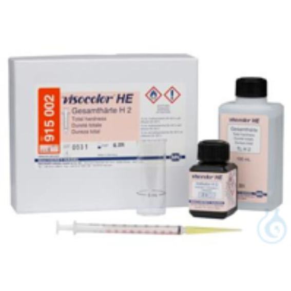 Macherey & Nagel® VISOCOLOR HE Gesamthärte H 2 - Titrimetrisches Testbesteck zur Messung der Wassergüte