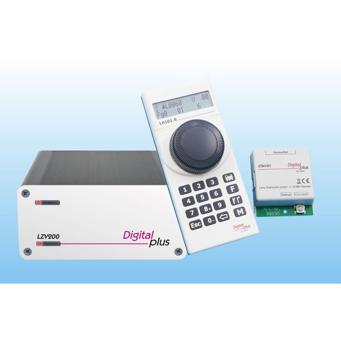 Lenz Einsteigerset LZV200 & LH101-R (60103) - Modelleisenbahn Zubehör