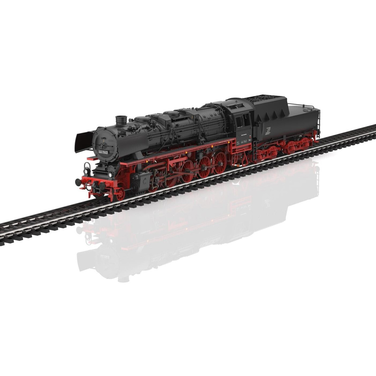 Märklin Dampflokomotive Baureihe 44 mit Wannen-Tender - Spur H0 (Modell 39745)