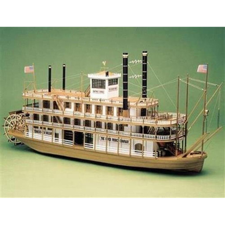 Mantua MANTUA 800734 Mississippi-Dampfer 1:50 - Modellbausatz