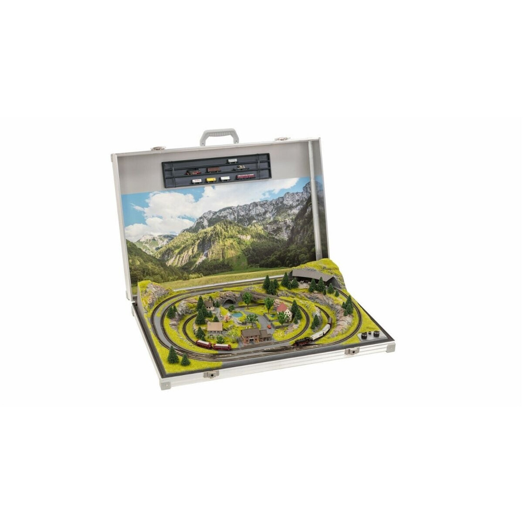 Modellbahnkoffer Meran 79,5x54,5 cm - Noch 330-88303 | Z Maßstab 1:220 - Modelleisenbahn-Zubehör