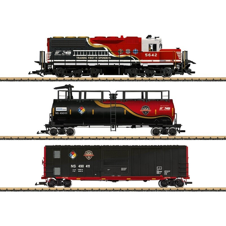LGB Feuerlöschzug USA - Modelleisenbahn Spur G (29911) von Lehmann