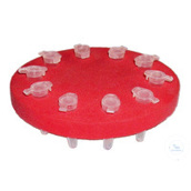 Kryo-Schwimm-Rack für 10 PCR-Einzelröhrchen - Hochwertige PCR-Gefäße