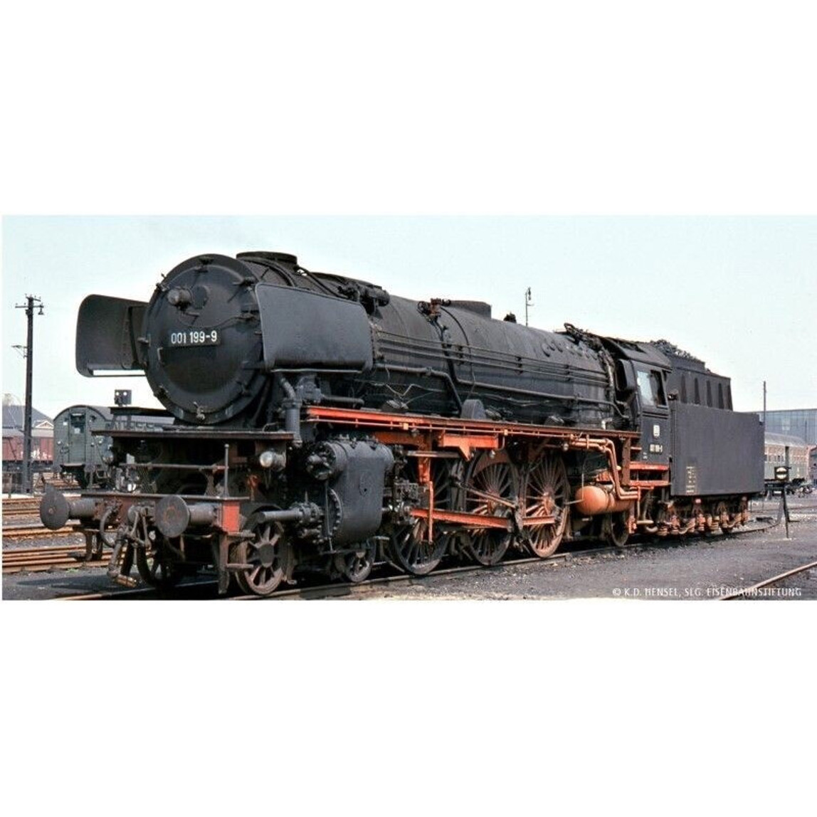 Brawa Dampflok 001 199-9 - DB - Epoche IV - DC Sound Extra (70066)