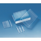 Palletierter PCR-Ständer mit 96 unsterilen Röhrchen, 1,2 ml, PP