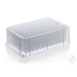 96-Well Deep Well PCR-Platten - Unsteril, Stapelbar, 2,2 ml, V-Boden (VE = 30 Stück)