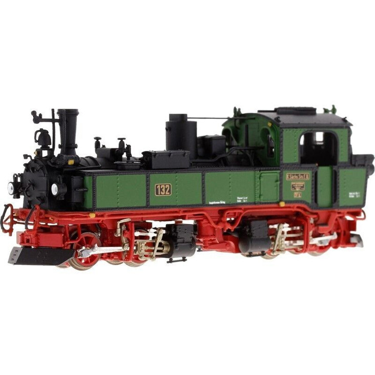 Bemo Schmalspur-Dampflok sächsische IV K NR. 132 (1016892) - Modelleisenbahn