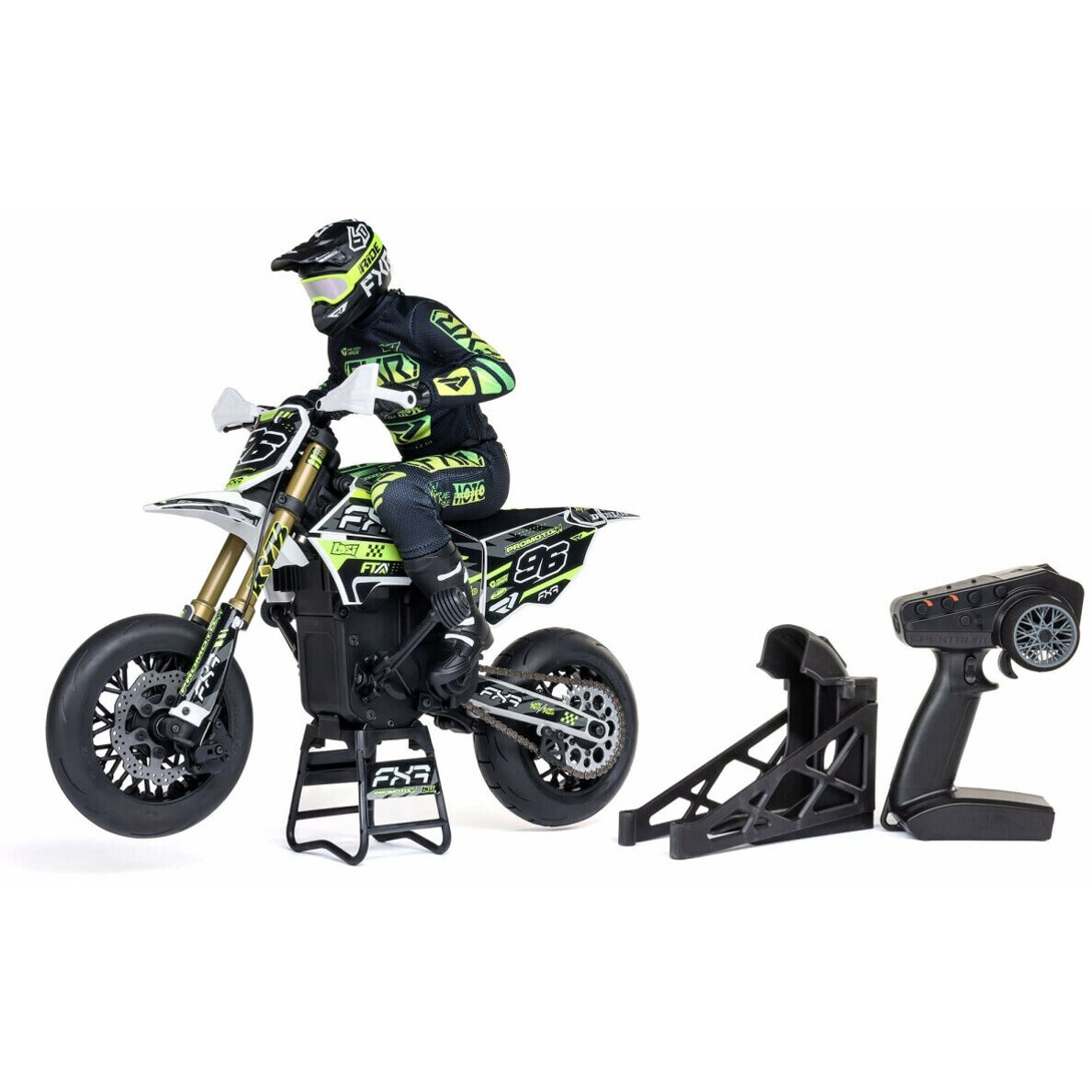 Losi Promoto-SM FXR Supermoto Motorrad 1:4 RTR - Weiß (LOS-2272)