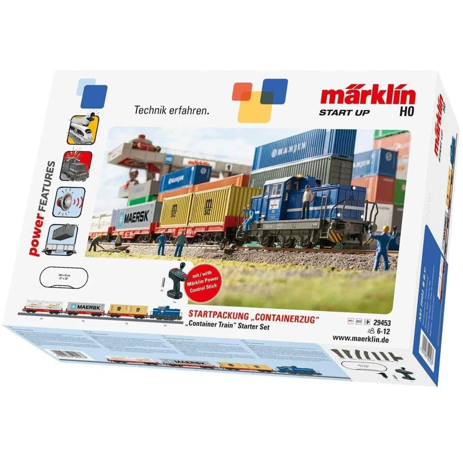 Märklin Start up Containerzug Set (29453) - Modelleisenbahn Startpackung