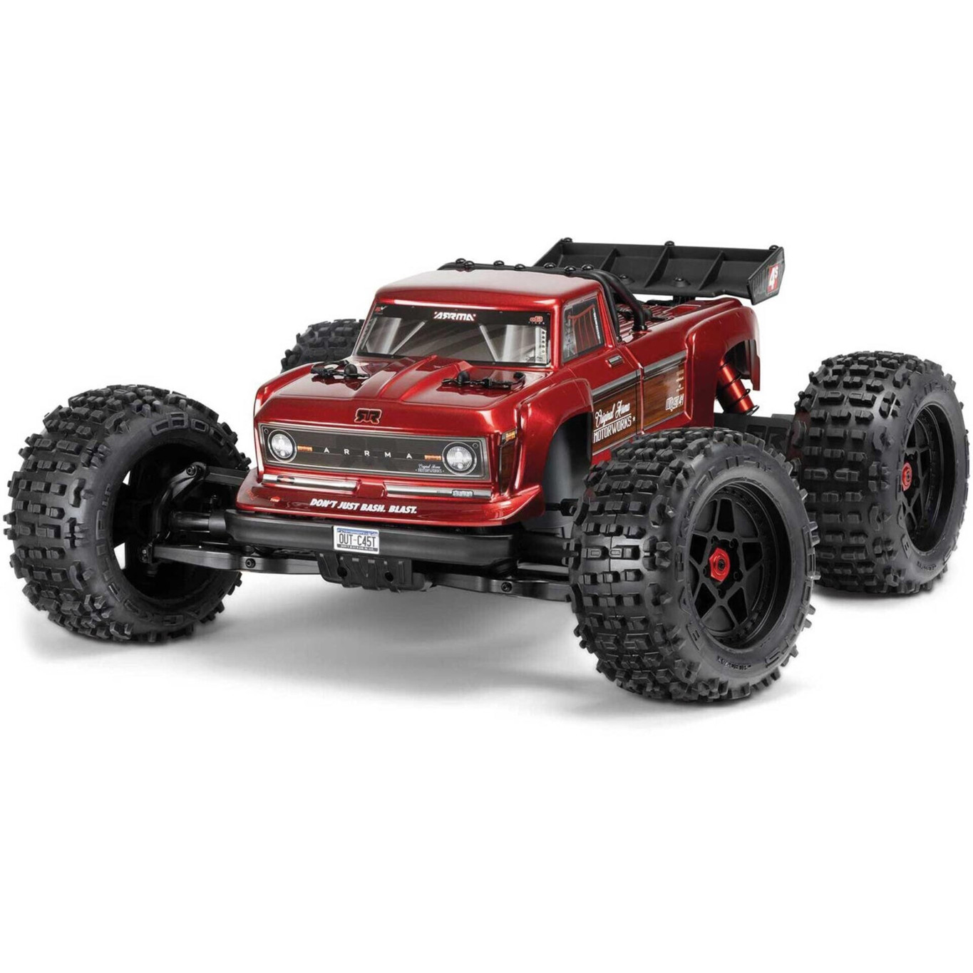 ARRMA Outcast 4X4 4S V2 BLX Stunt Truck - 1:10 RTR - Rot