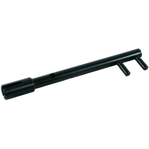 Richteisen gerade, brüniert für Rundstäbe 8-10mm / Flachstahl 4mm
