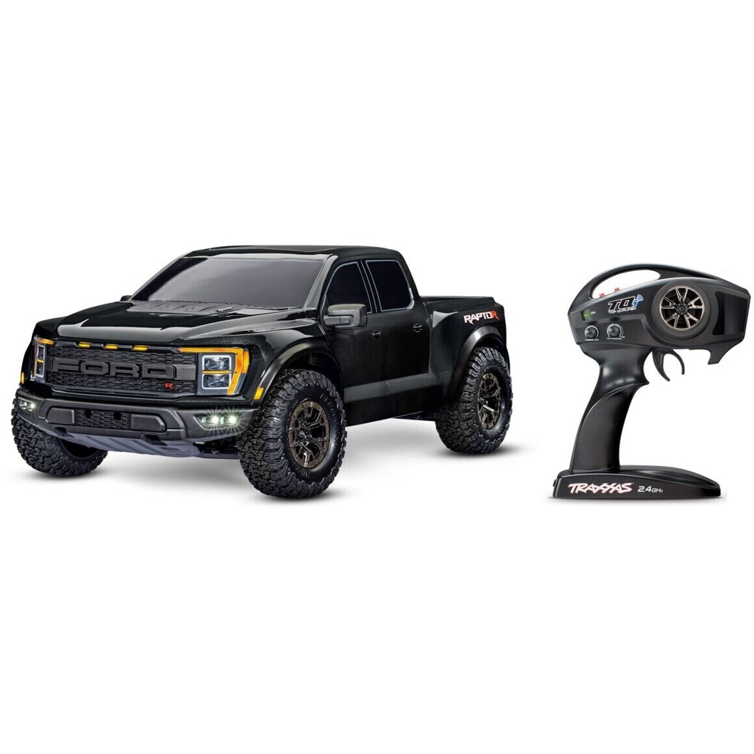 Traxxas RC Ford F-150 Raptor R VXL - Schwarz | Maßstab 1:10 (TRX101076-4BLK)