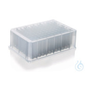 96-Well PCR Deep Well Platten - Unsteril, 2,2 ml, PP, VE = 24 Stück