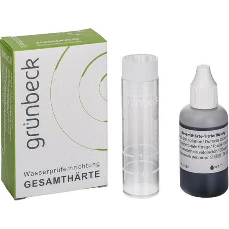 GB Wasserprüfeinrichtung für Gesamthärte - Grad dH & Grad f | Testbesteck
