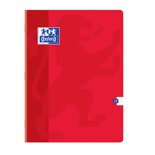 Rotes Oxford Notizbuch 400016252 – Ideal für Schule und Studium