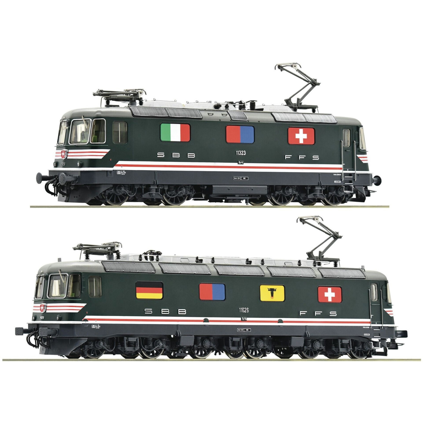 Roco E-Lok Doppeltraktion RE 10/10 - SBB (79415) | Modelleisenbahnen