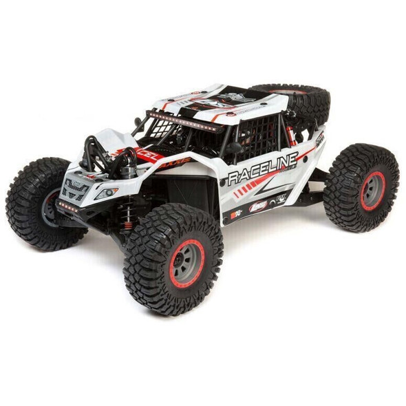 Losi Super Rock Rey 1/6 4WD Elektro Rock Racer RTR - Weiß