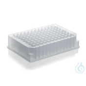 96-Well Deep Well PCR-Platte - Unsteril - 1,1 ml - Low Profile - 50 Stück
