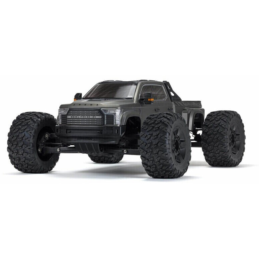 ARRMA Big Rock 6S 1:7 - Grau RC Truck - Hochleistungsmodell für Offroad-Abenteuer