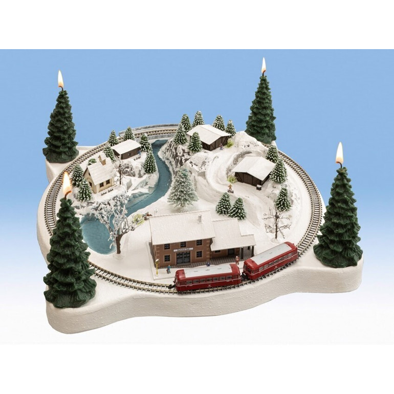 Adventskranz Winterzauber - Modelleisenbahn-Zubehör (88063)
