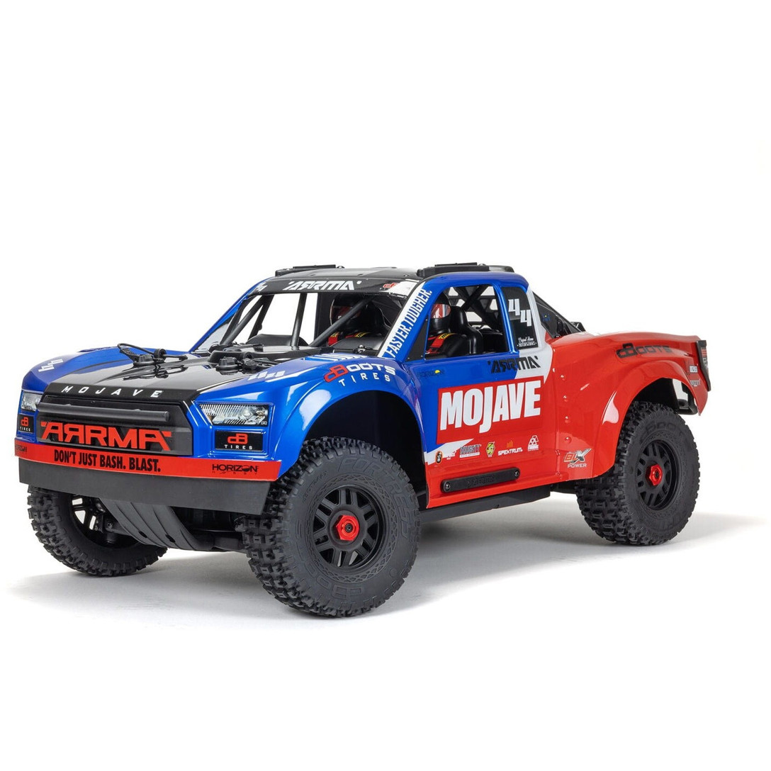 ARRMA Mojave 6S 4WD BLX 1/7 RTR Desert Truck - Rot/Blau (ARA4404T2)