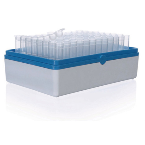 PCR-Röhrchen 1.2 ml - Palettiert - PP - Rack mit 12 x 8er-Strips