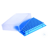PCR-Rack Deckel | 28 mm Höhe | SAN Material
