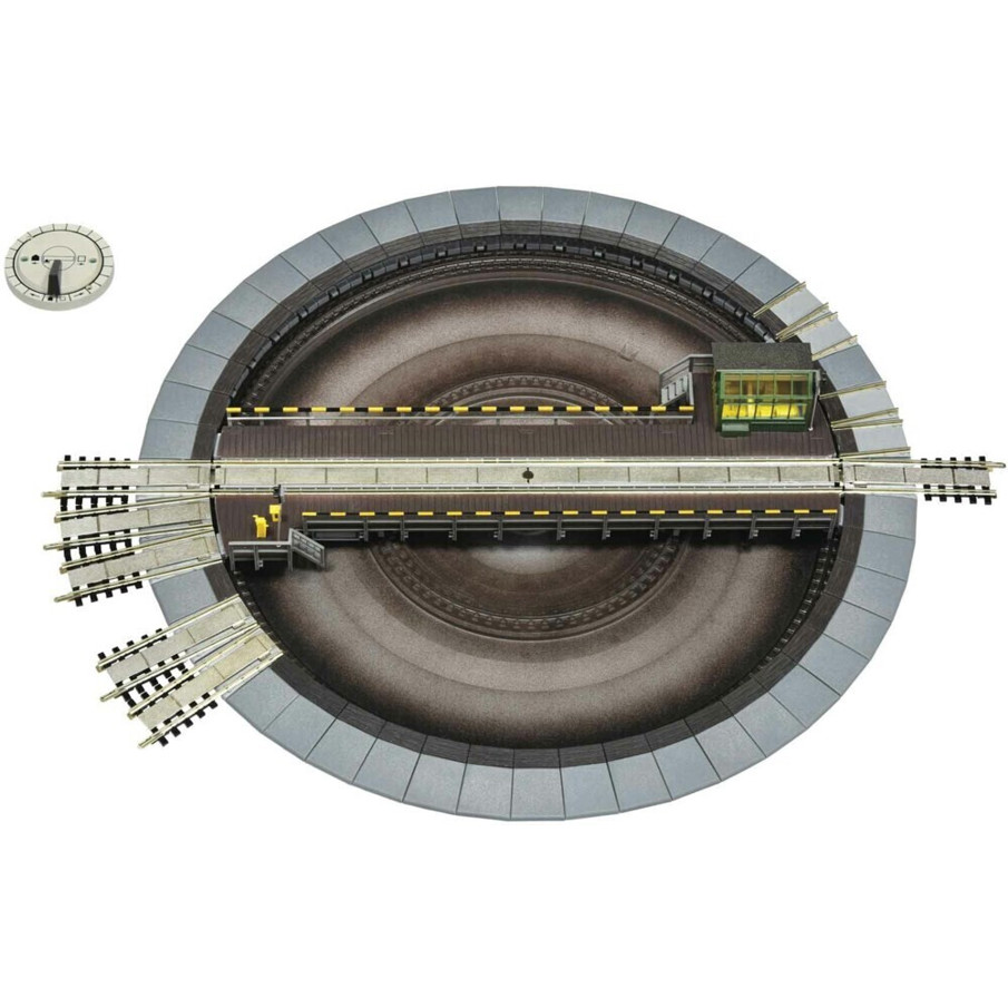 Fleischmann Drehscheibe mit Elektrischem Antrieb – Mittelleiter-Wechselstromsystem (665201)