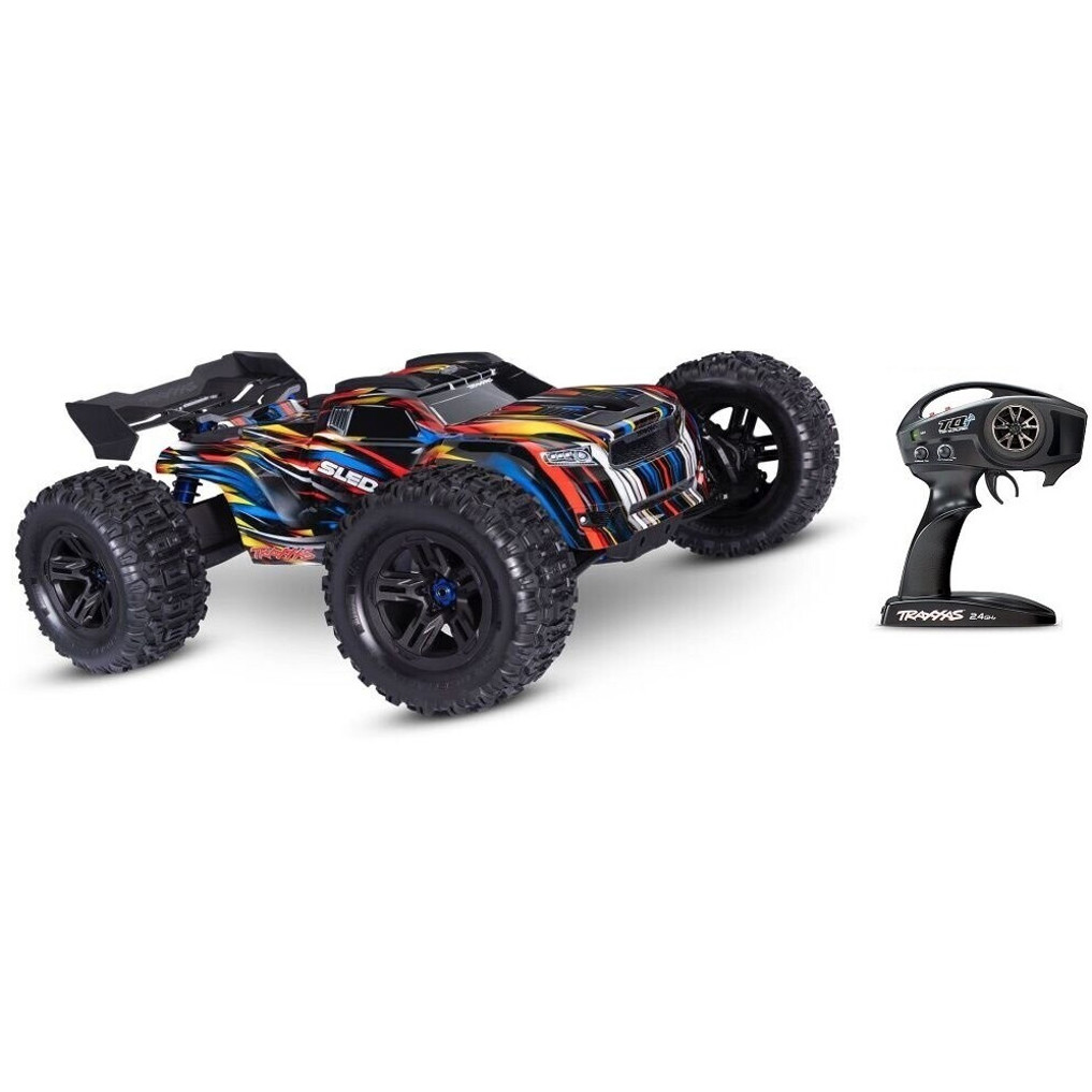 Traxxas SLEDGE 4x4 1/8 Blue Belted RC Off-Road Truck