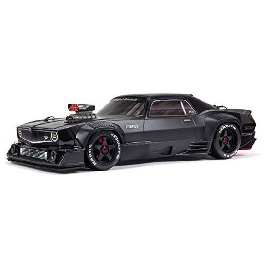 ARRMA 1/7 FELONY 6S BLX All-Road Muscle Car RTR - Schwarz (ARA7617V2T1)