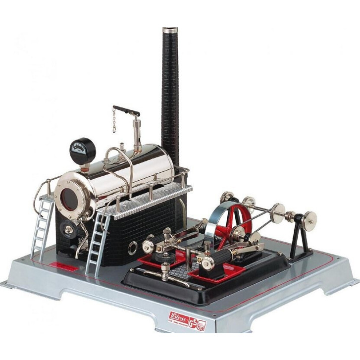 Wilesco D22 Zweizylinder-Dampfmaschine – Modellbausatz (00022)