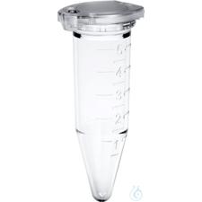 Reaktionsgefäße mit Safety-Cap | PP | 5,0 ml | natur | RNase-/DNase-/DNA-/Pyrogen-frei