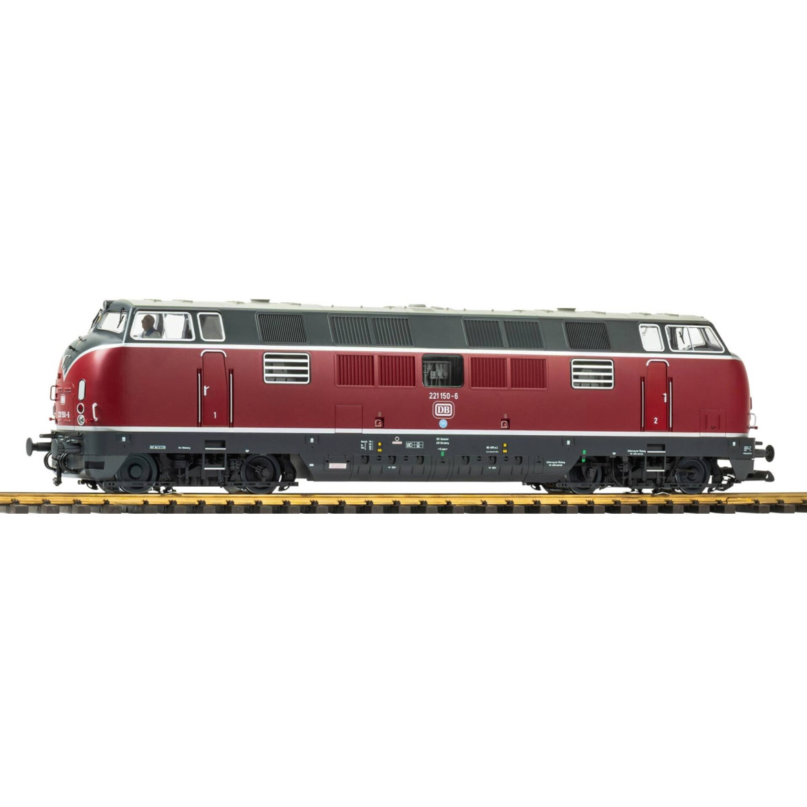 Piko Diesellok BR221 DB G - Hochwertige Modelleisenbahn für Sammler und Enthusiasten (37460G)