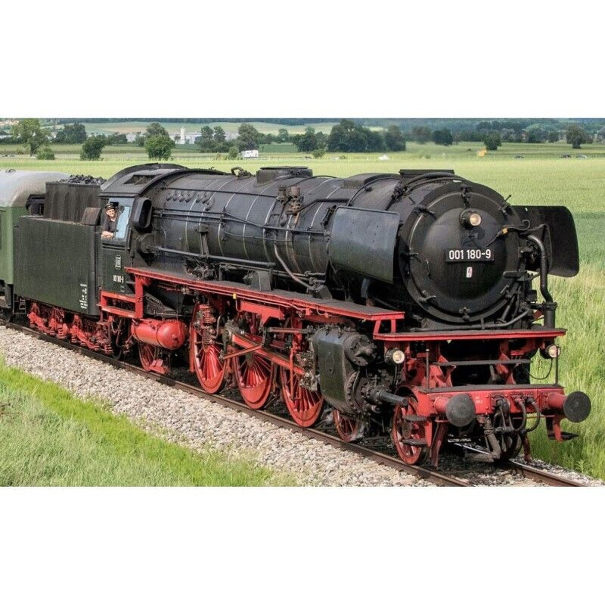 Brawa Dampflok 001 180-9 - DB Ep.VI Museumslok mit DC-Sound-Extra (70070)