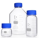 Weithals-Gewindeflasche Klarglas - 0,25 l - Gewinde GLS 80