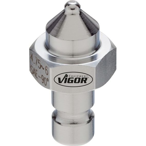 VIGOR Druckstück 90° DIN/SAE V2558 - 4,75 | 6 mm - Hochwertiges KFZ-Werkzeug