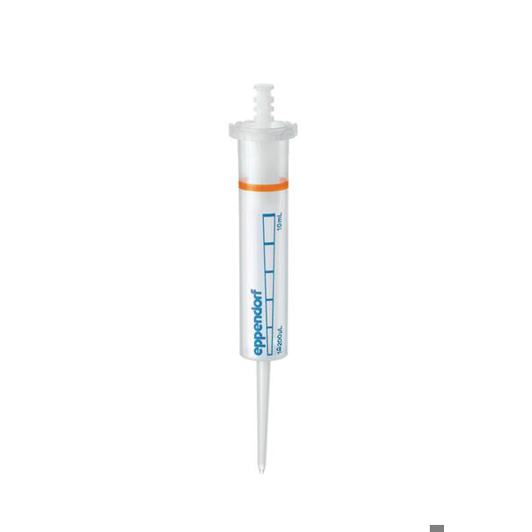 Eppendorf Combitips® advanced - PCR Clean - 10 mL - Orange - Farblose Spitzen - 100 Stück