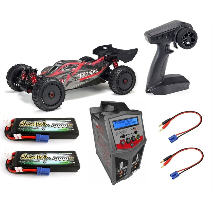 ARRMA Typhon 6S Brushless Buggy 1:8 4WD BLX RTR - Schwarz